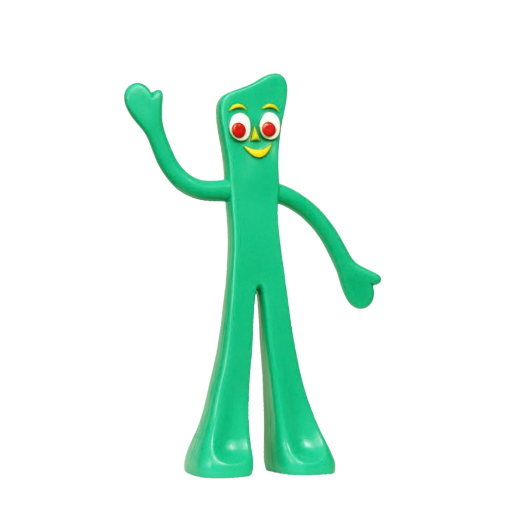 #GP 100 Gumby 6in Bendable.     Min Qty 4