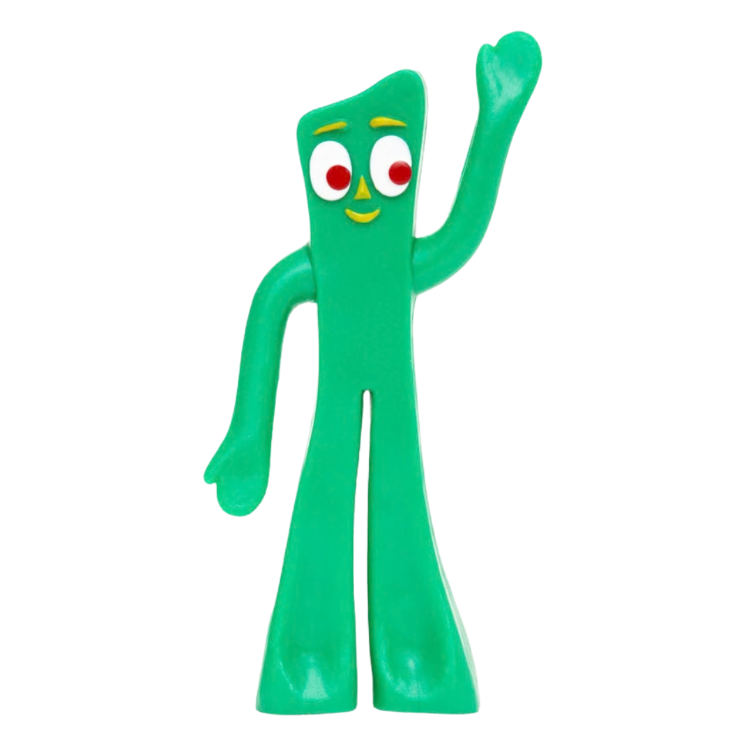 #GP 106-H Gumby Mini 3in Bendable.     Min Qty 12