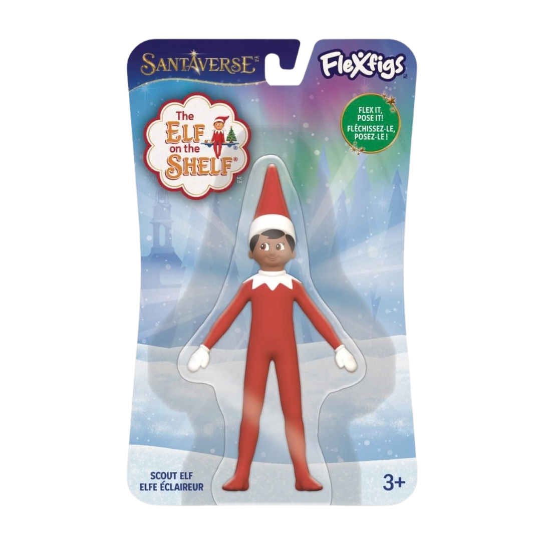 #58923 FlexFigs Elf on Shelf Boy Brown Eyes.     Min Qty 4