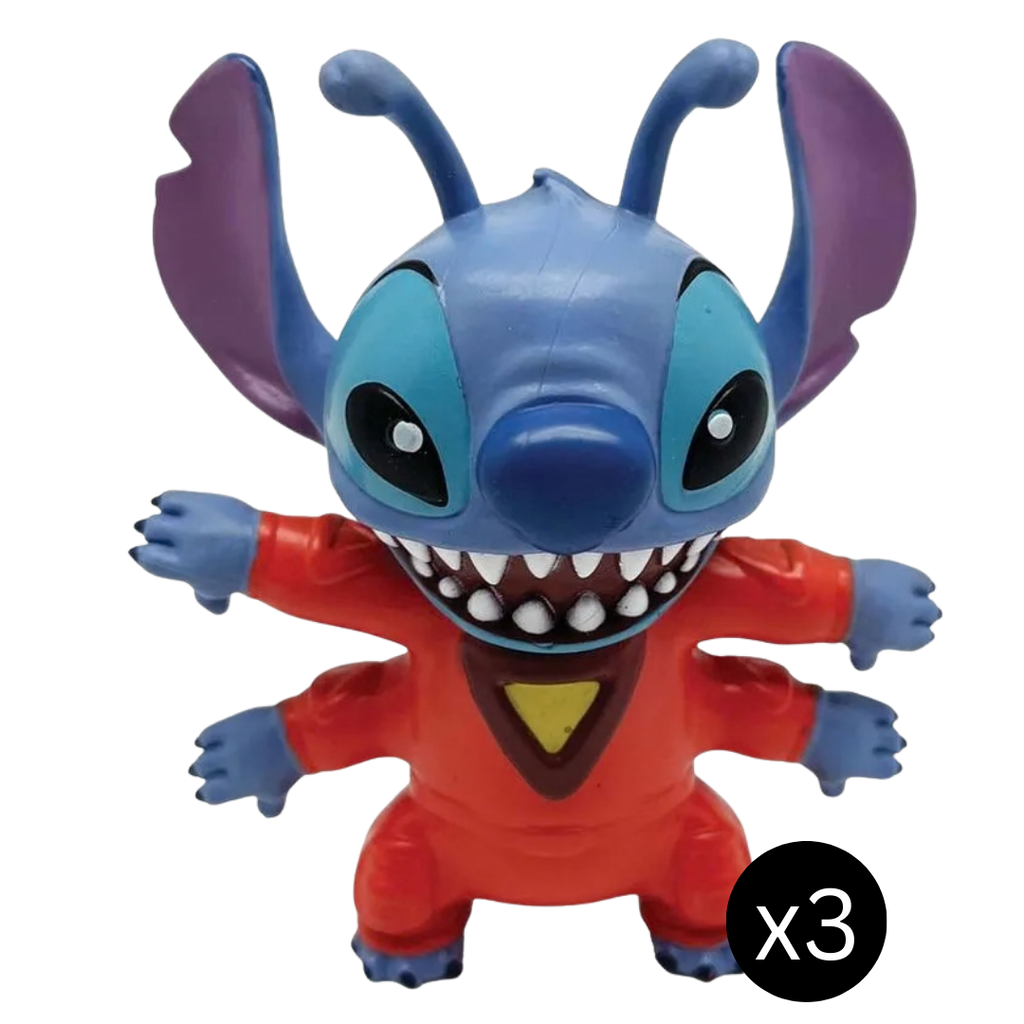 #55268 Lilo & Stitch FlexFigs 12-Pc Weighted Assortment.     Min Qty 12