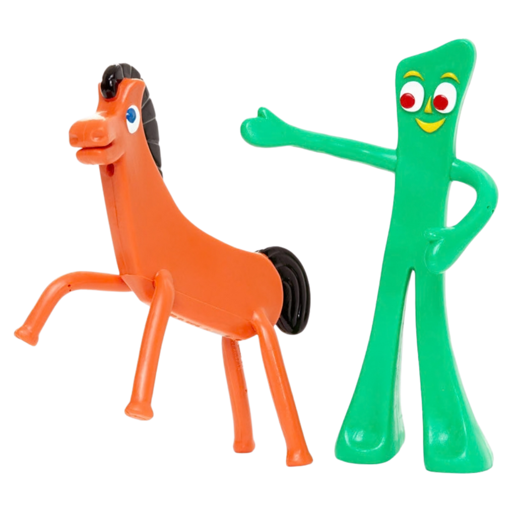 #GP 116 Gumby and Pokey 6in Bendable Pair.     Min Qty 4