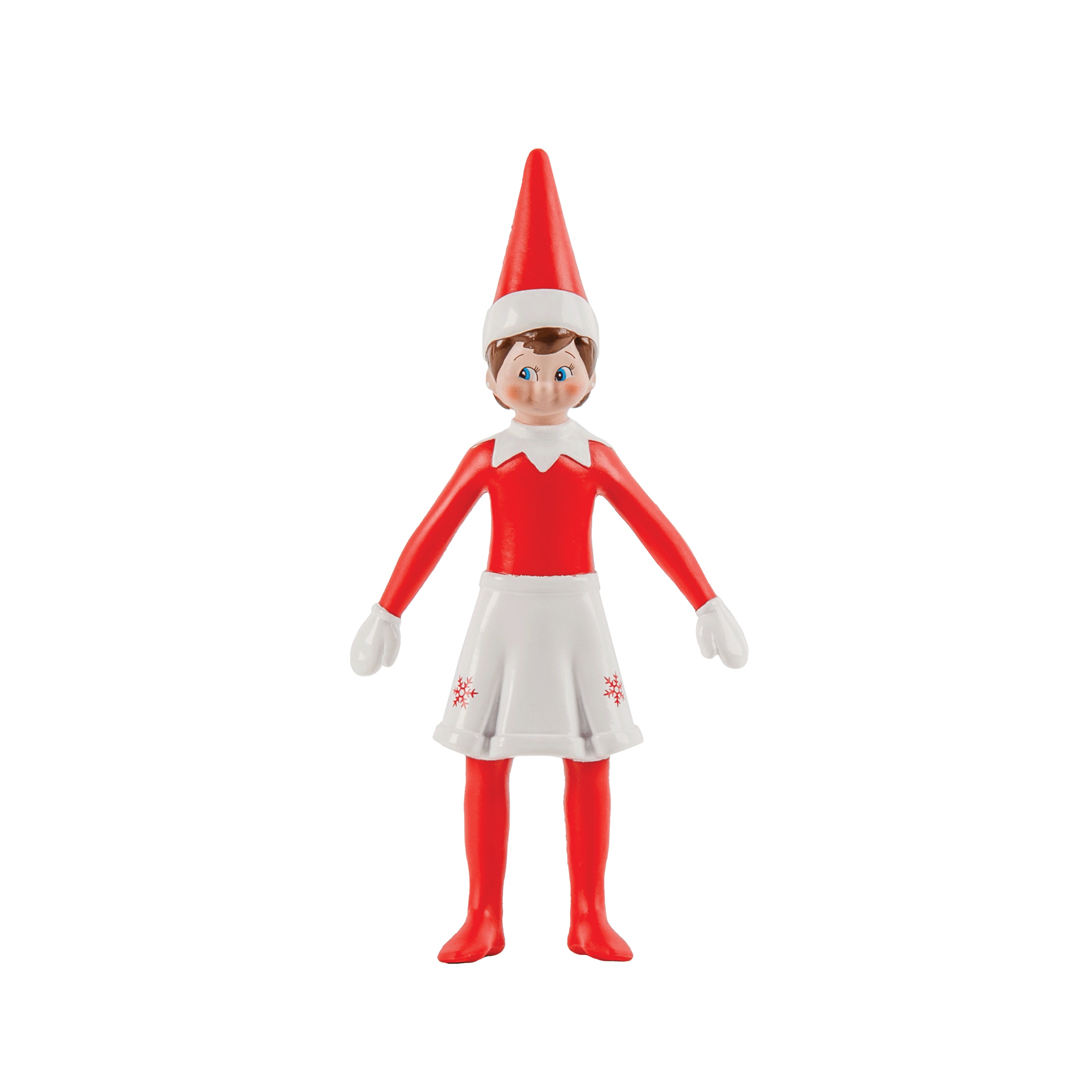 #58924 Elf on the Shelf® FlexFigs™ Scout Elf Girl Blue Eyes 5¾” Bendable Figure.    Min Qty 4