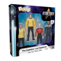 #55252 FlexFigs™ Star Trek™ Captains 4-Pack Bendable Figures.      Min Qty 2