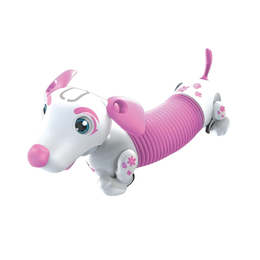 #88742 Shop Robo Dash D Interactive Robot Dog in Brown. Smart rolling robotic pet toy for kids ages 5+. Case pack of 2 available.  Min Qty 2