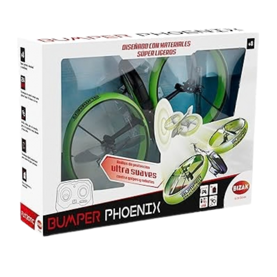 #84814HK Flybotic Bumper Phoenix R/C Helicopter.    Min Qty 3