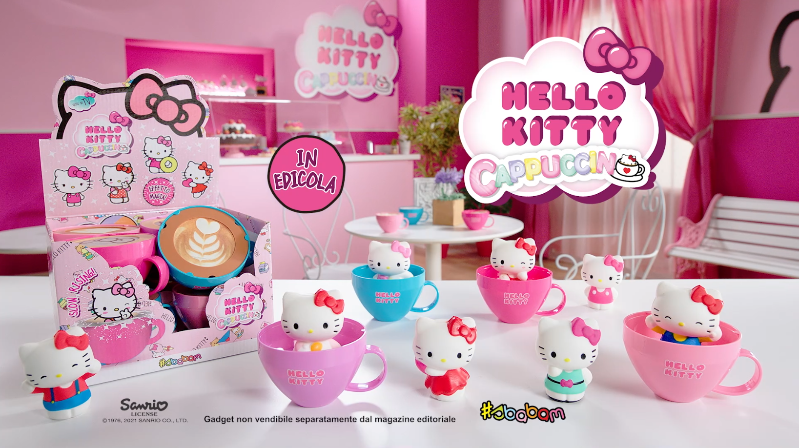 #648115  Hello Kitty Cappuccino Blind Cup Assortment.    Min Qty 8