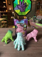 #ZOHASF 8" Elastikorps Zombie Hand Asst. 6/CDU.   Min Qty 6